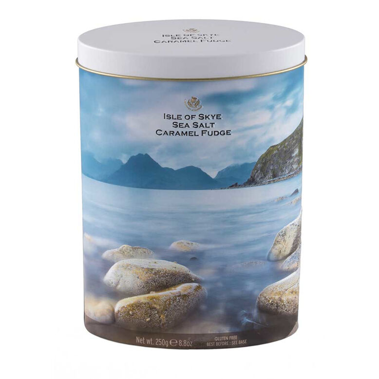 Isle Of Skye Sea Salt &amp; Caramel Fudge Tin, , hi-res