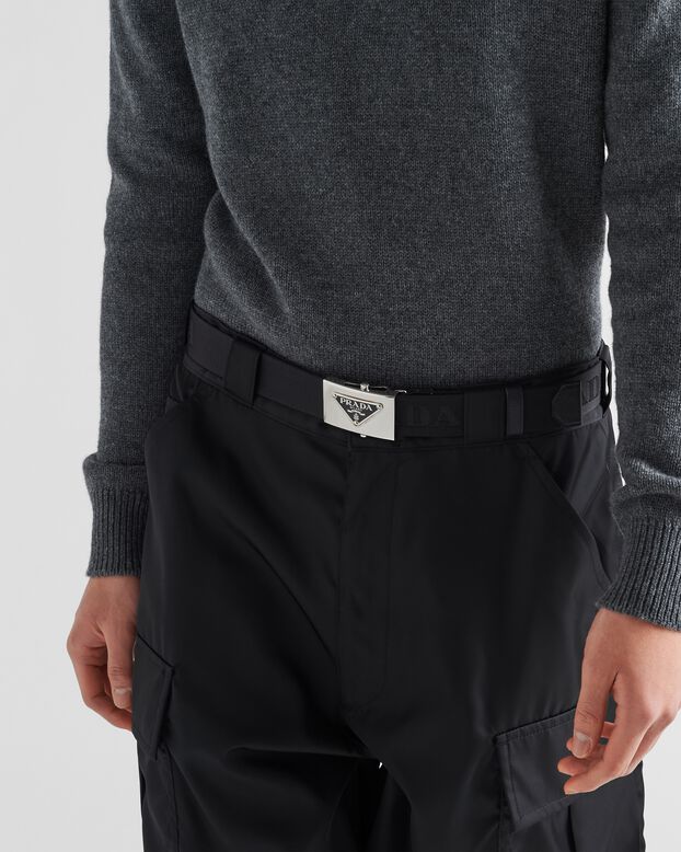 Woven Re-Nylon belt, , hi-res