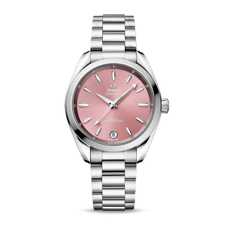 Seamaster Aqua Terra 150m Co-Axial Master Chronometer 34mm Ladies Watch Pink, , hi-res