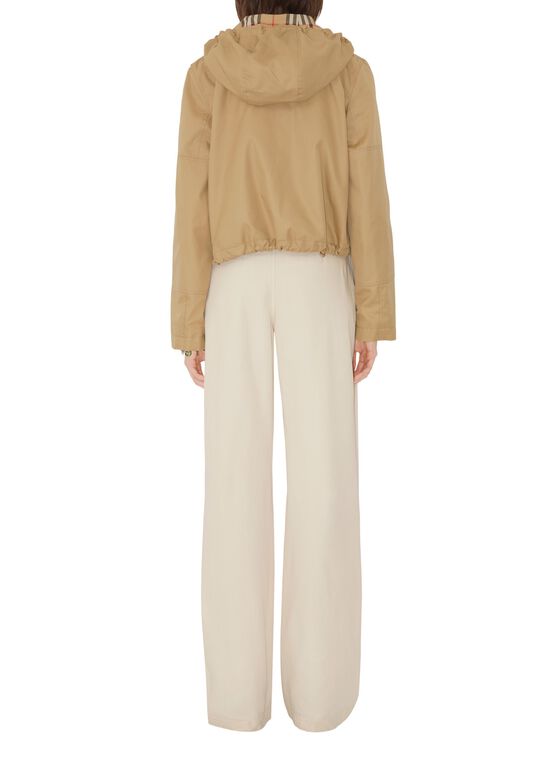 Short Gabardine Parka, , hi-res