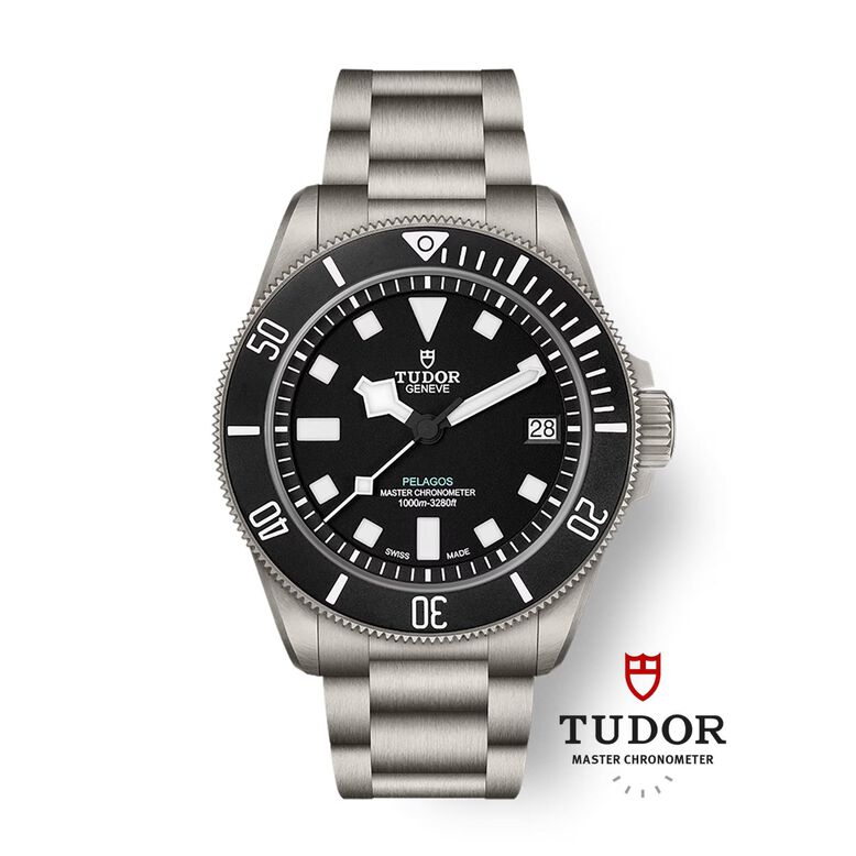 Pelagos Ultra Unidirectional Rotating Bezel Titanium Bracelet, , hi-res
