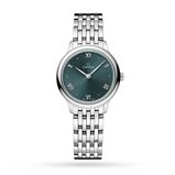 De Ville Prestige Quartz 27.5mm Ladies Watch Green, , hi-res
