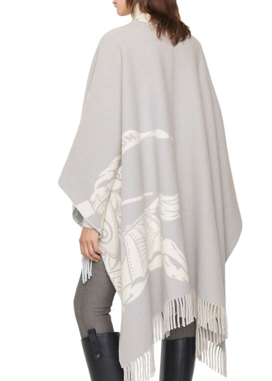 EKD Wool Cashmere Cape, , hi-res