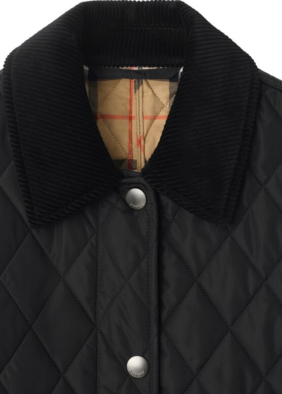 Quilted Nylon Jacket, , hi-res