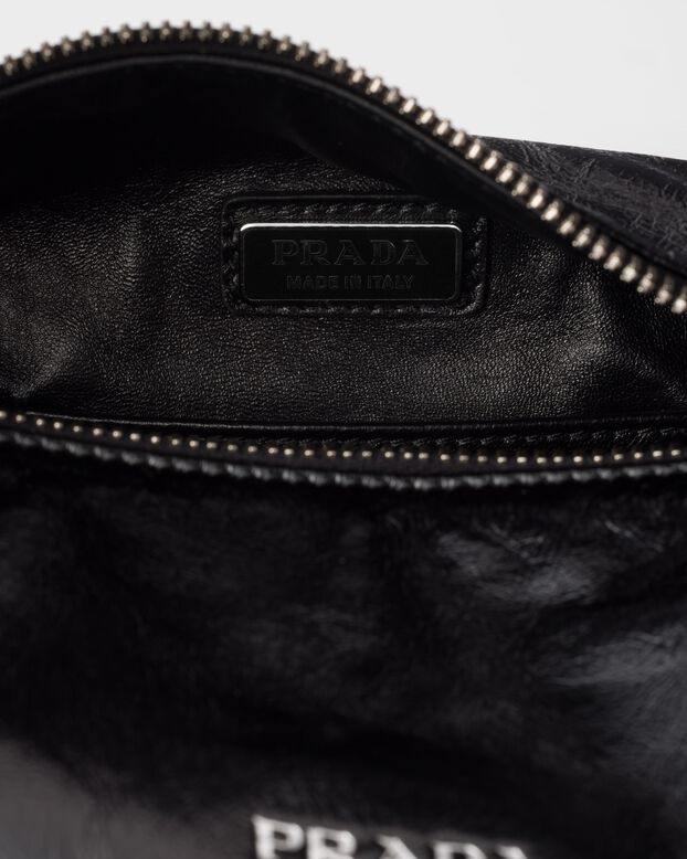 Leather shoulder bag, , hi-res