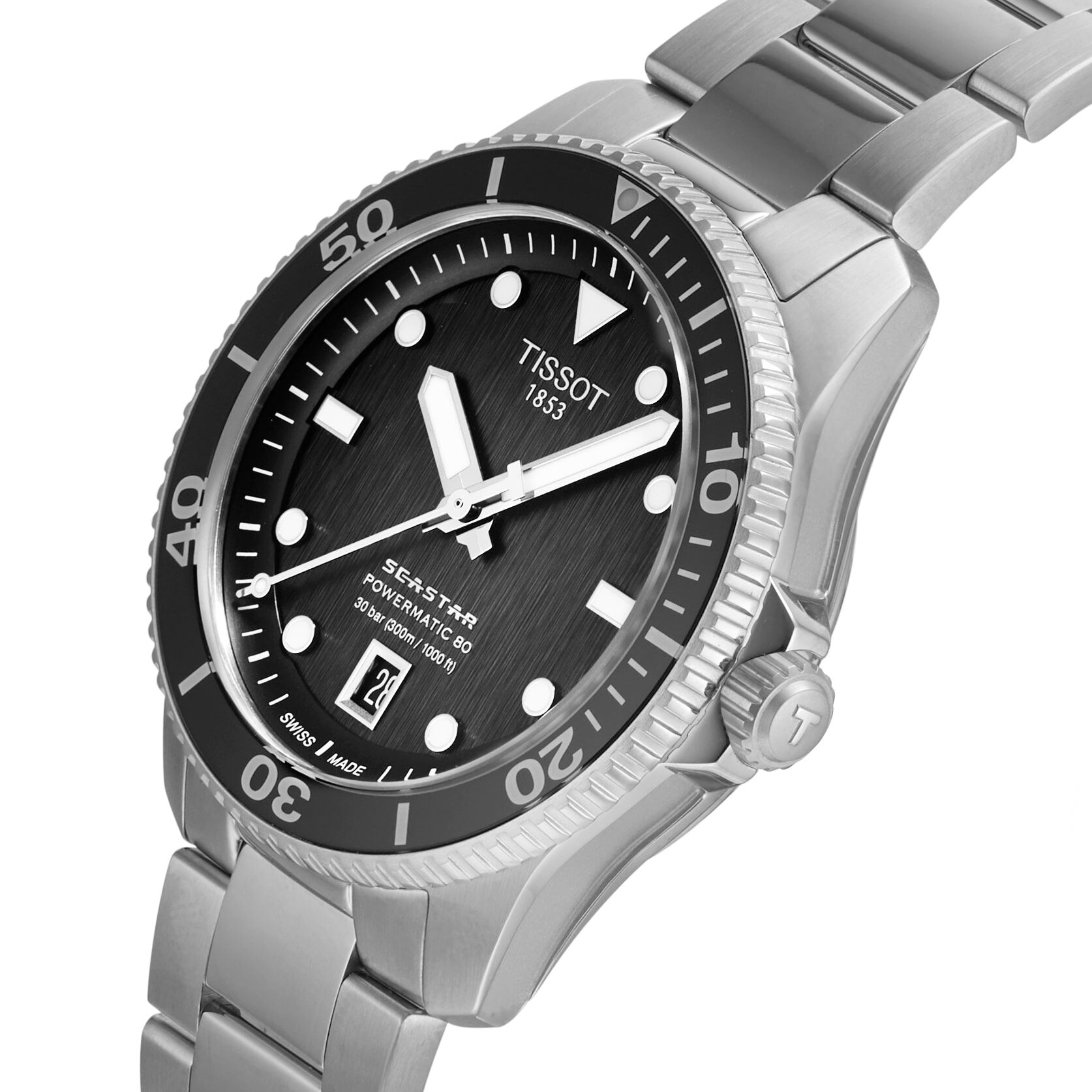 TISSOT Seastar 1000 Powermatic 80 - 40 mm - Comandă Online de la Tempora - Ceasuri Elvețiene