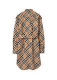 Check Cotton Shirt Dress, , hi-res