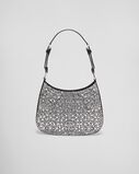 Prada Cleo satin bag with crystals, , hi-res
