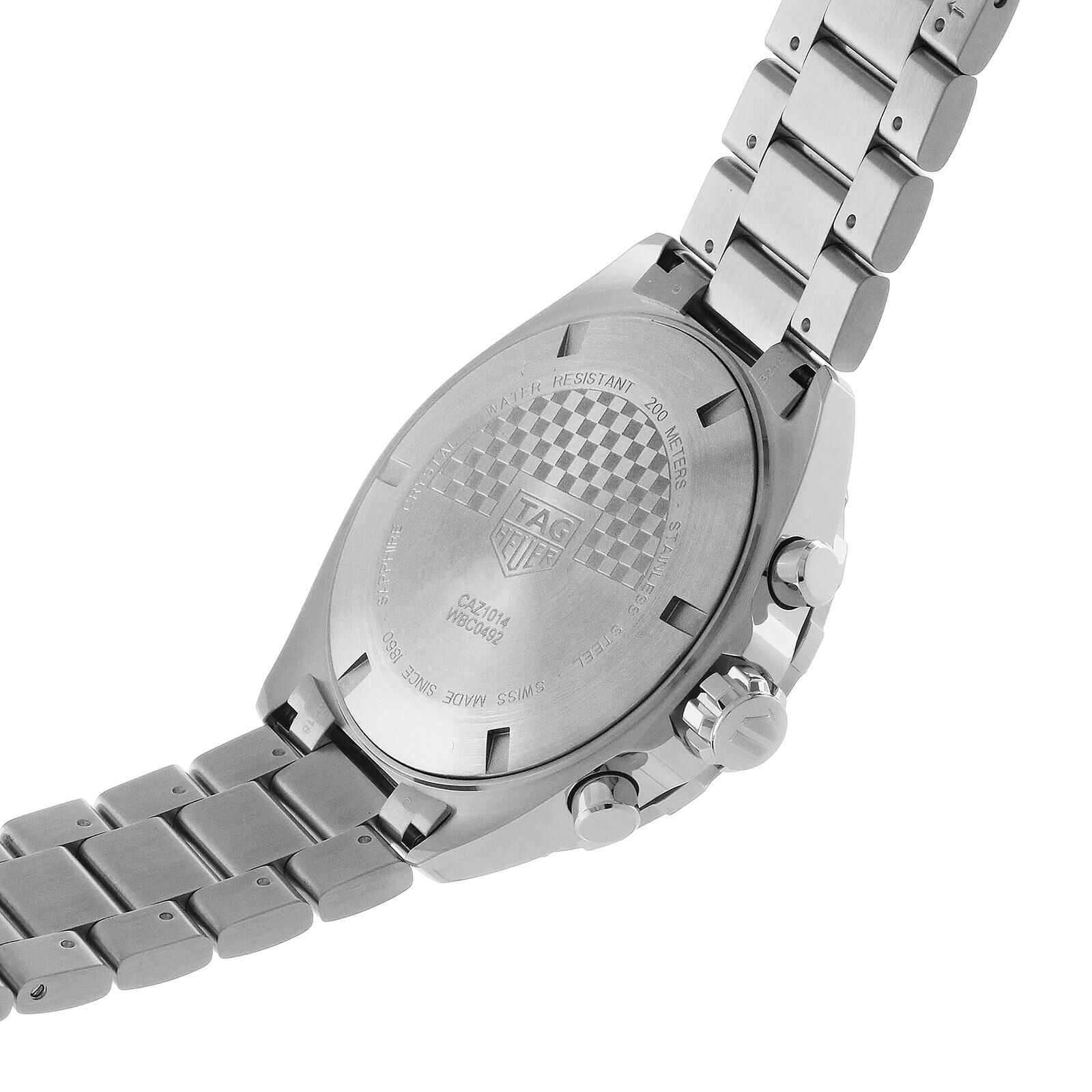 Tag heuer formula 1 mens grey 43mm quartz chronograph watch top