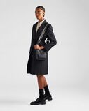Leather mini shoulder bag, , hi-res