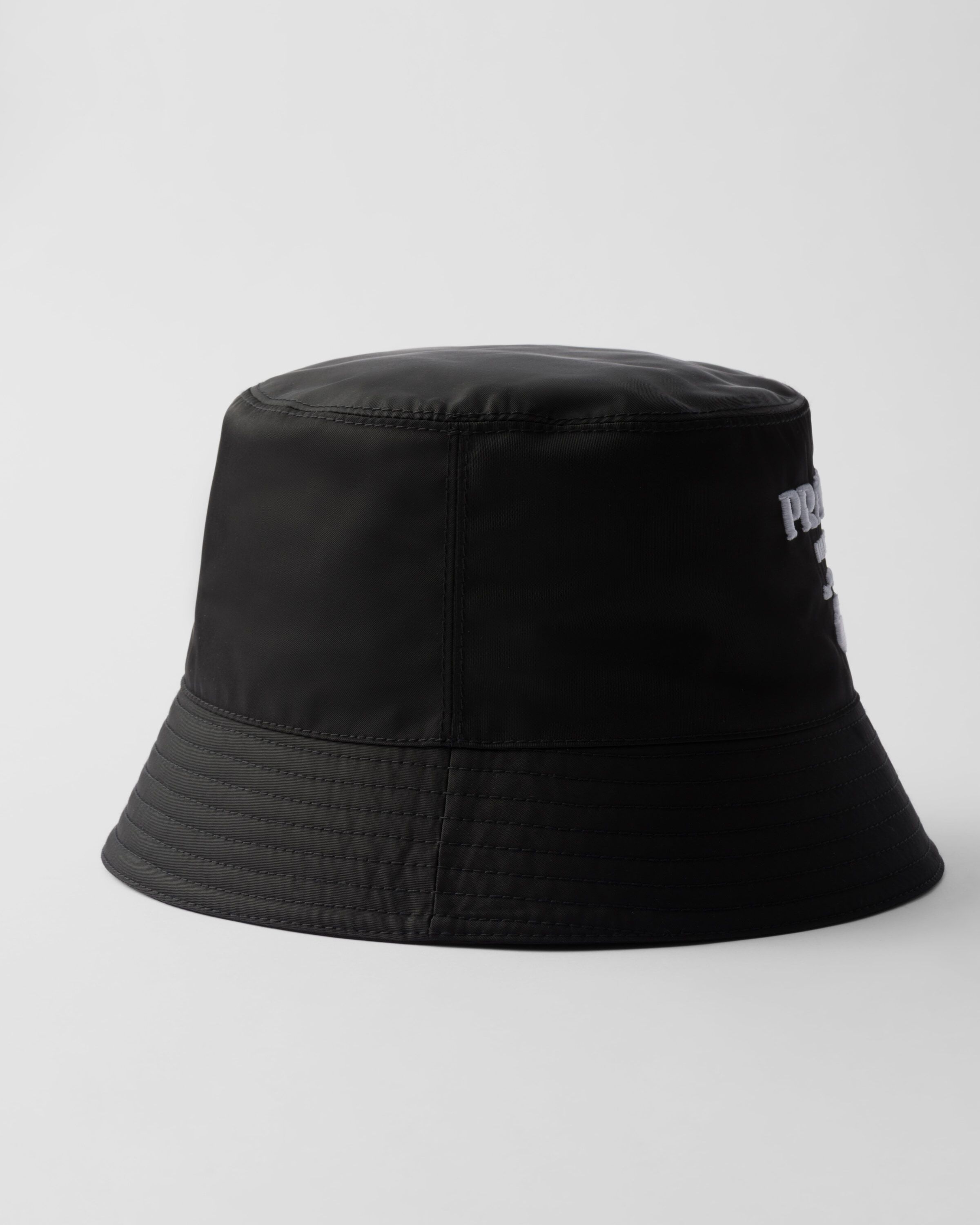 Prada black nylon bucket hat shop