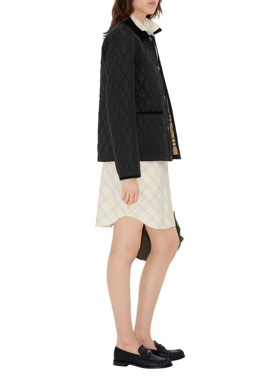 Quilted Nylon Jacket, , hi-res