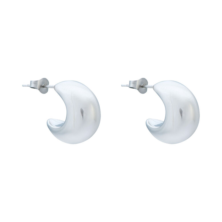 Halo Hoops Silver, , hi-res