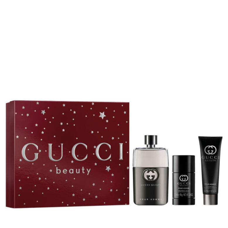 Guilty Pour Homme Trio Gift Set Eau de Toilette, , hi-res