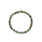 Light Green Moss Beaded Bracelet Boxed