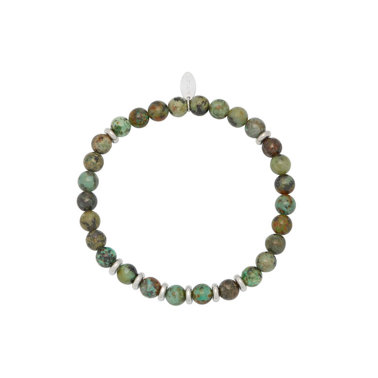 Light Green Moss Beaded Bracelet Boxed, , hi-res