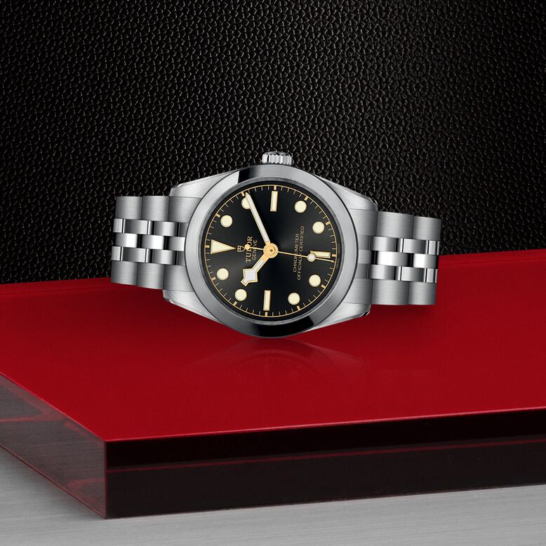 Black Bay 31 Manufacture Calibre MT5201 &#40;COSC&#41; 31mm Steel Case Steel Bracelet, , hi-res