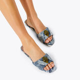 KENSINGTON FLAT SANDAL, , hi-res