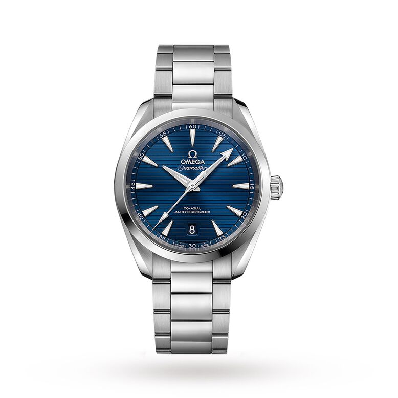 Seamaster Aqua Terra 150M Mens Blue Dial 38mm Automatic Co-Axial Mens Watch, , hi-res