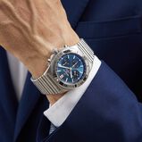 Chronomat B01 42 Stainless Steel - Blue Watch, , hi-res