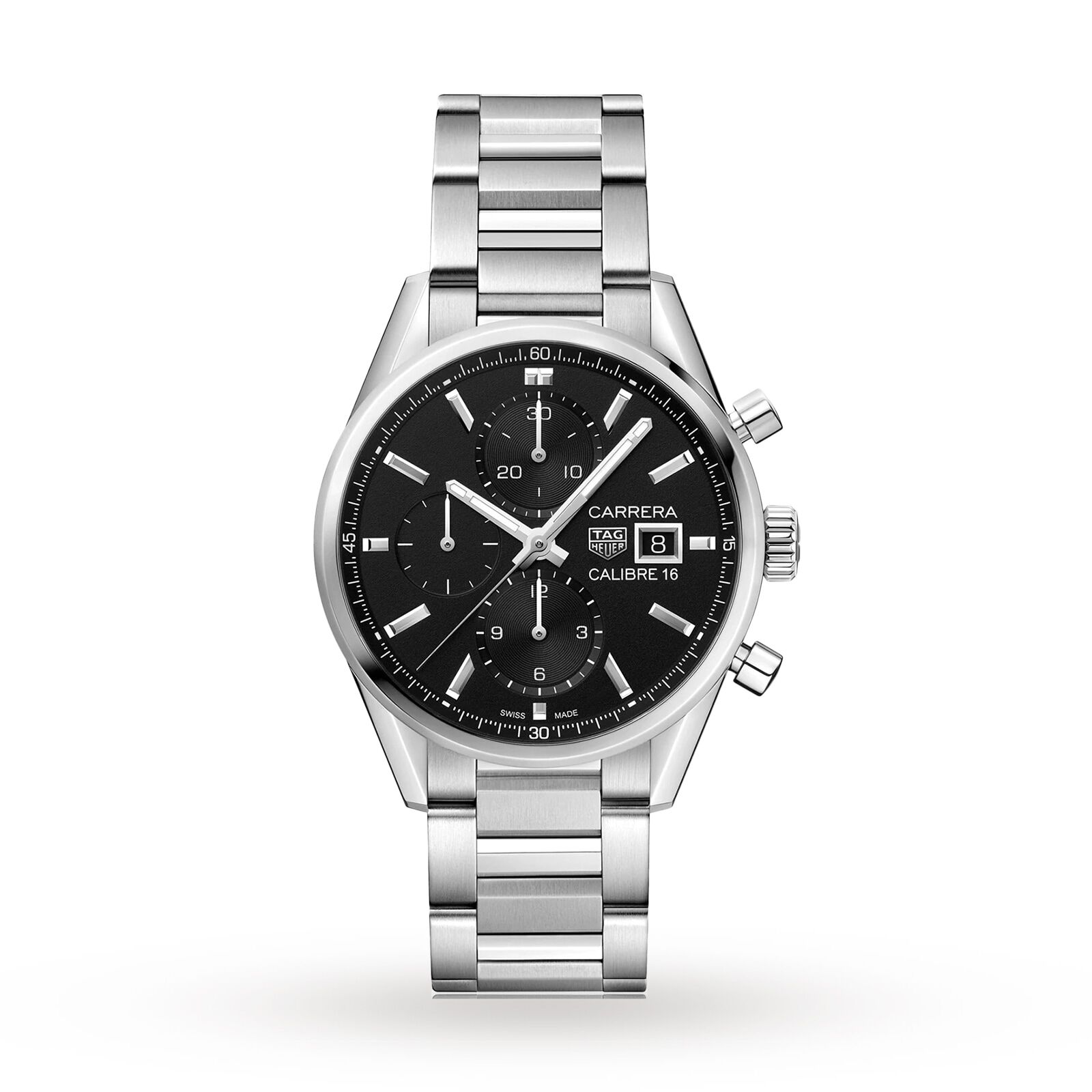 Tag Heuer Carrera Automatic Chronograph 41mm Mens Watch Fine Watches |  Heathrow Boutique