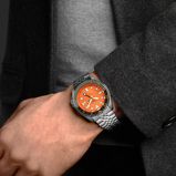 5 Sports 'Mikan Orange' GMT SKX Re-Interpretation 42.5mm Mens Watch, , hi-res