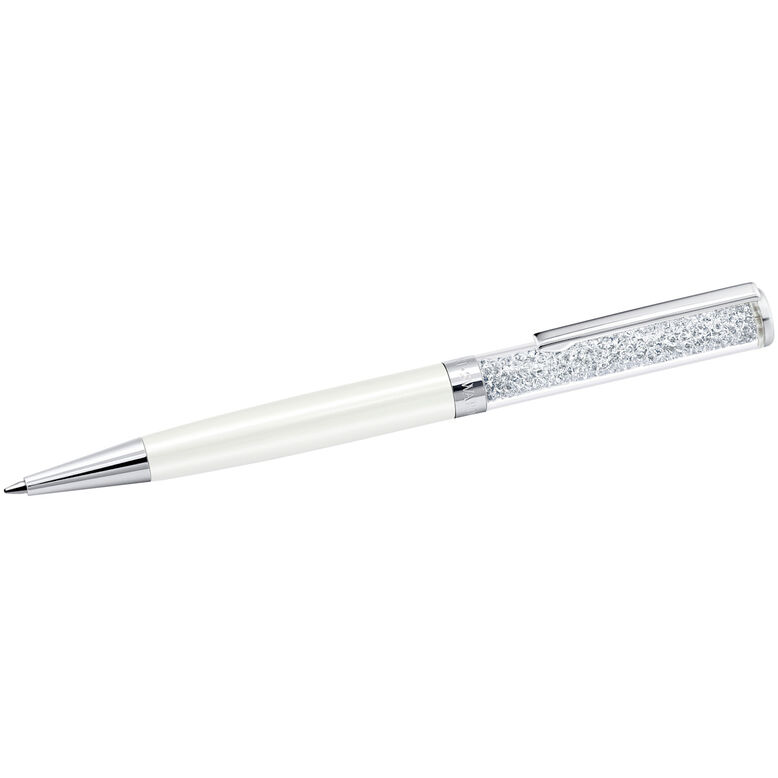Crystalline Wi Ballpoint Pen White, , hi-res