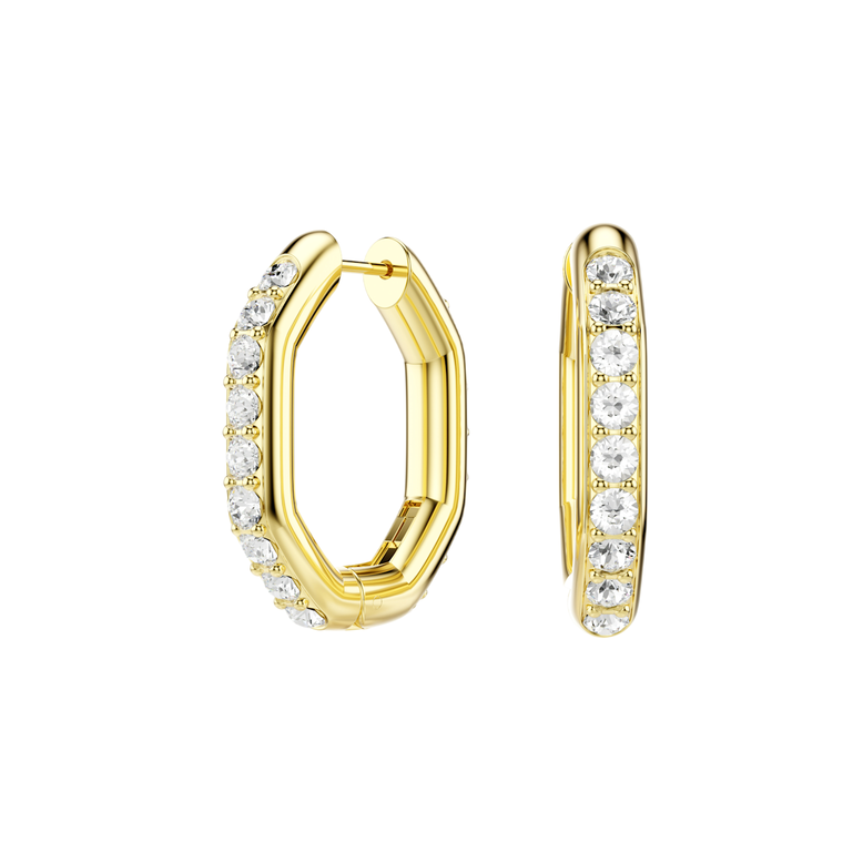 Dextera Earrings Mini Hoop - SS Box - Gold, , hi-res