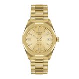 PRC 100 Solar Quartz 34mm Gold Ladies Watch, , hi-res