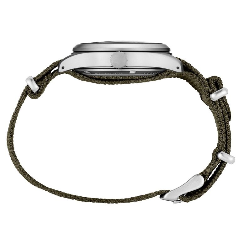 Midfield Sports Style &#39;Green zone&#39; 36mm Mens NATO Strap Watch, , hi-res