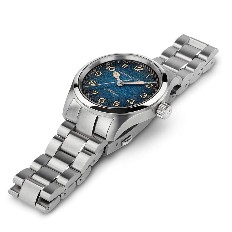 Khaki Field Murph Automatic 38mm Mens Watch Blue Dial, , hi-res