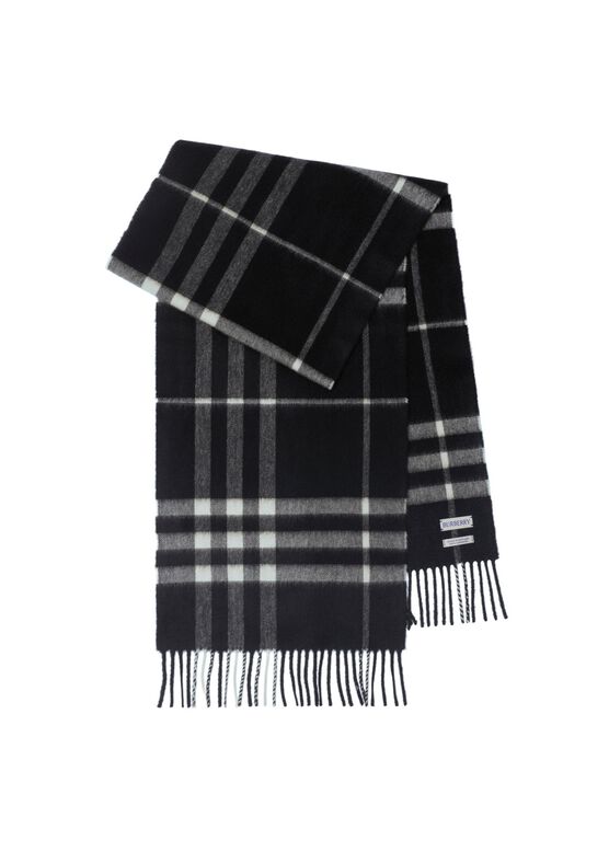 Check Cashmere Scarf, , hi-res