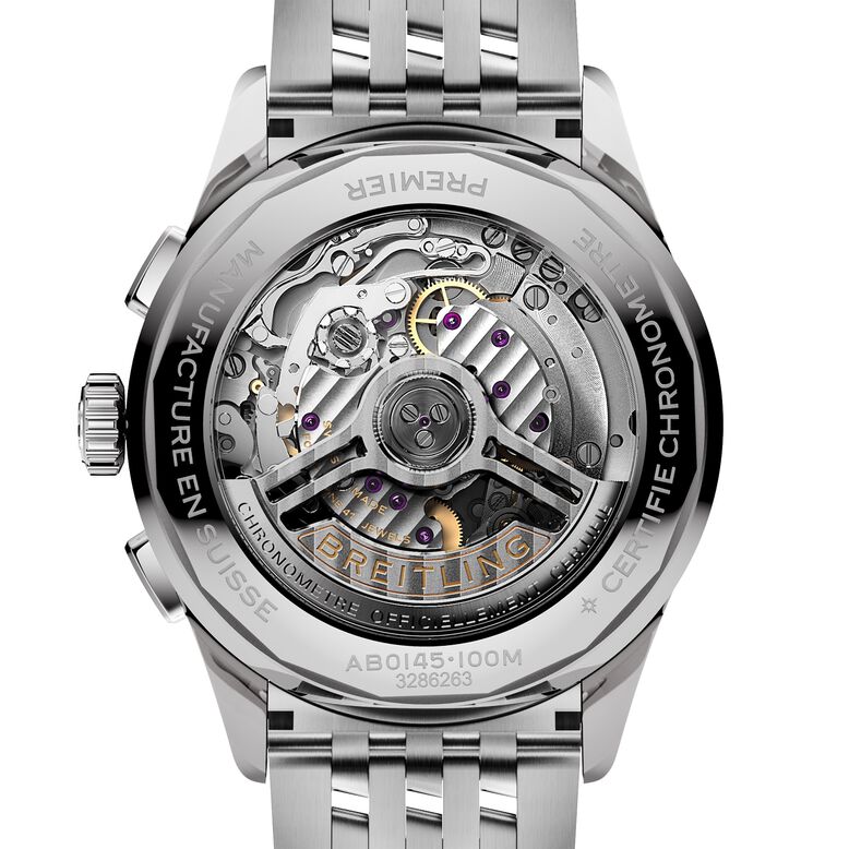 Premier B01 Chronograph 42mm Mens Watch Green Stainless Steel, , hi-res