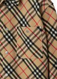 Oversized Check Wool Shirt, , hi-res