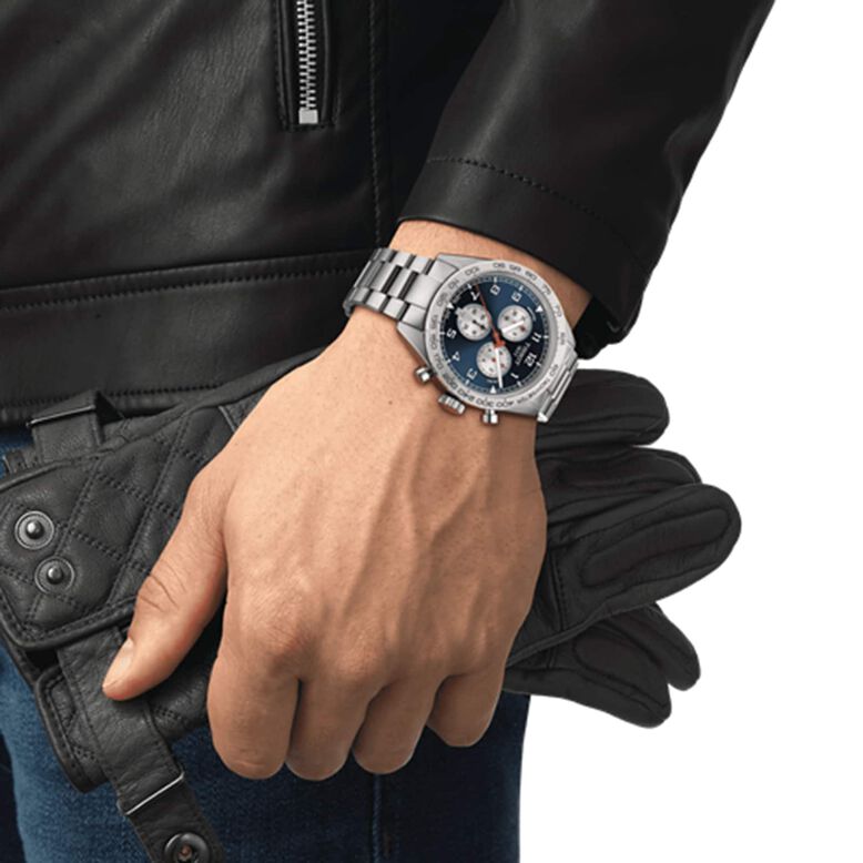 T-Sport PRS516 Chronograph 45mm Mens Watch Blue, , hi-res