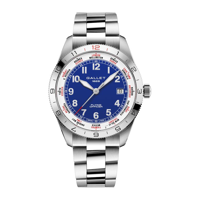 Flying Officer Automatic 40mm Unisex Watch Blue Dial, , hi-res