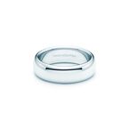 Tiffany Forever Wedding Band Ring in Platinum, 6 mm Wide - Size 8 1/2