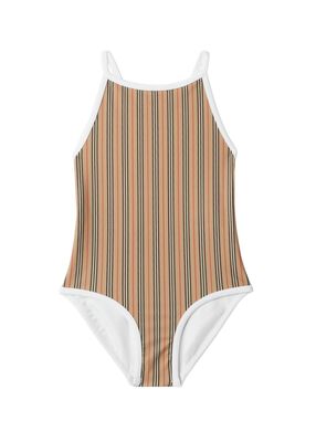 Icon Stripe Nylon Swimsuit