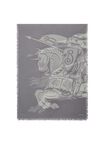Wide EKD Wool Scarf