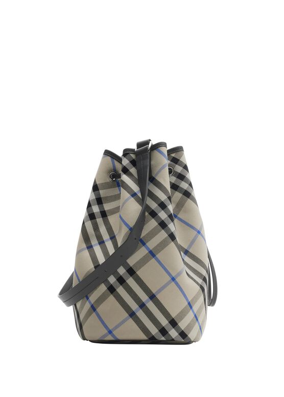 Medium Check Bucket Bag, , hi-res