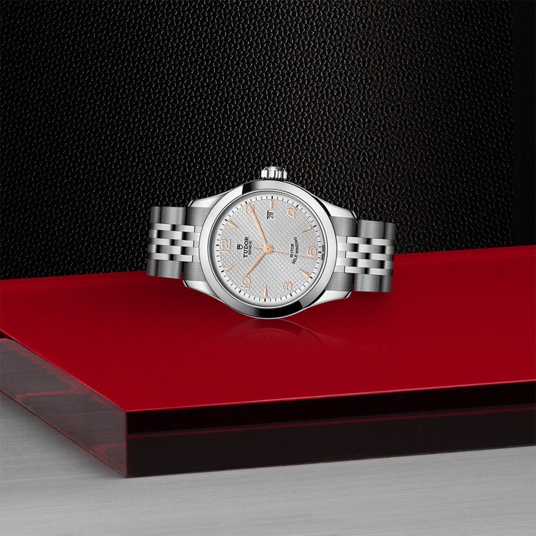 1926 28mm Ladies Watch Steel Case Silver Dial, , hi-res