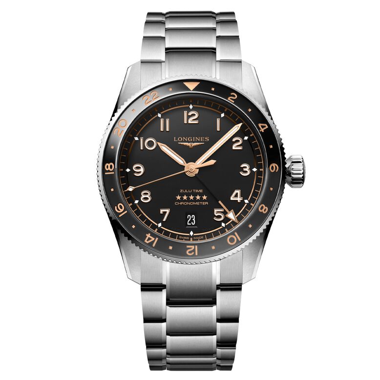 Spirit Zulu Time 39mm Mens Watch Black, , hi-res