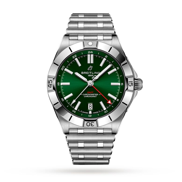 Chronomat Automatic GMT 40 Green Dial Watch, , hi-res