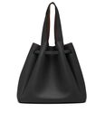 Leather tote, , hi-res