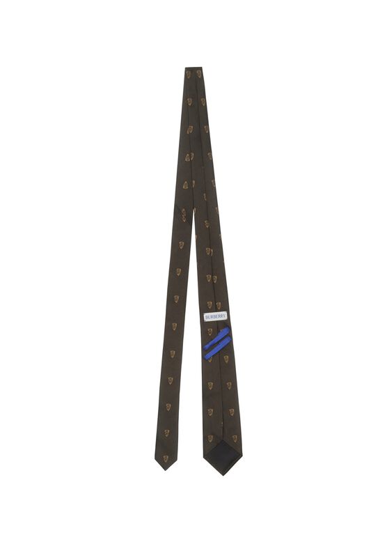 B Shield Silk Tie, , hi-res
