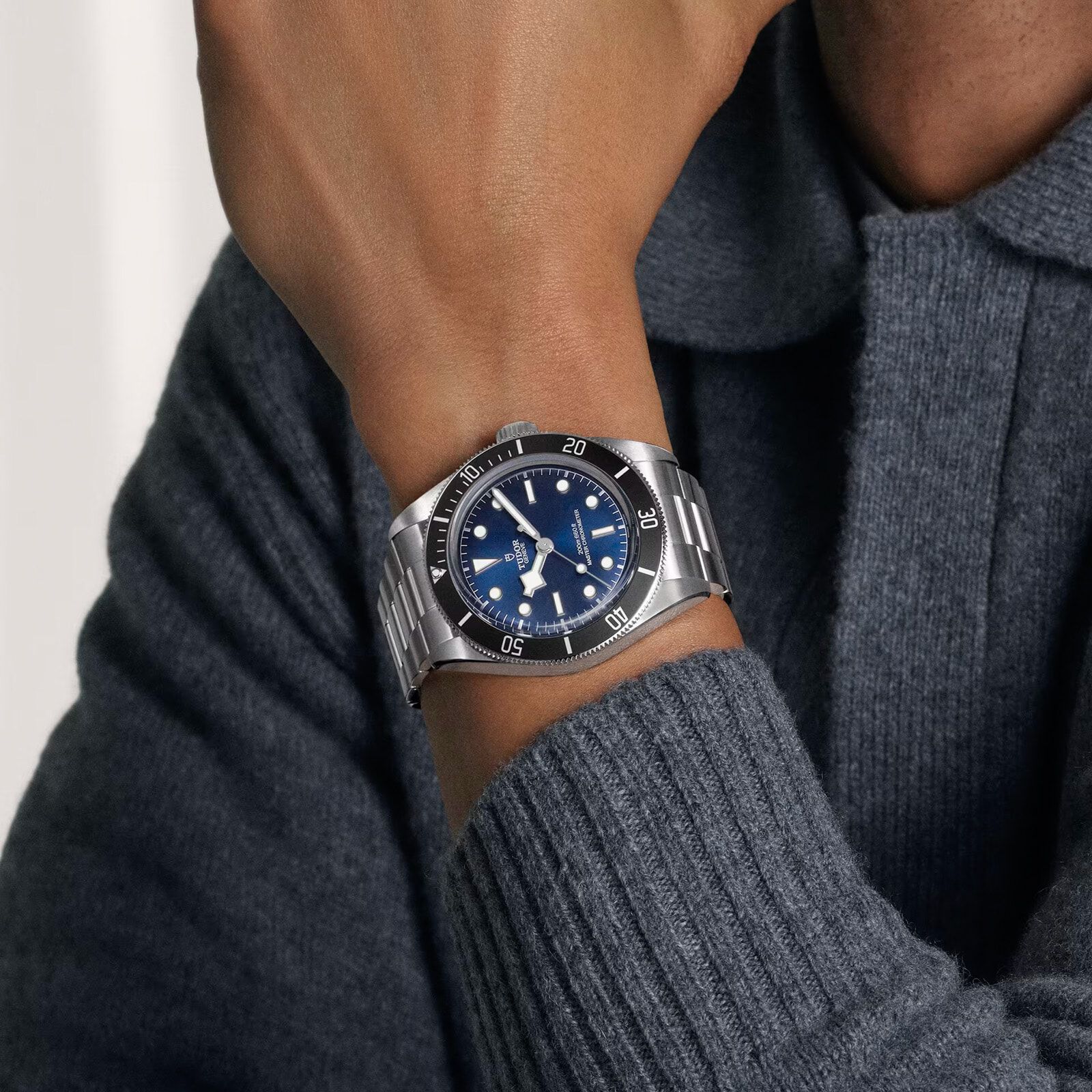 Tudor Black Bay 68 43mm Steel Case Blue Dial Fine Watches