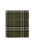 Wide Check Wool Scarf, , hi-res