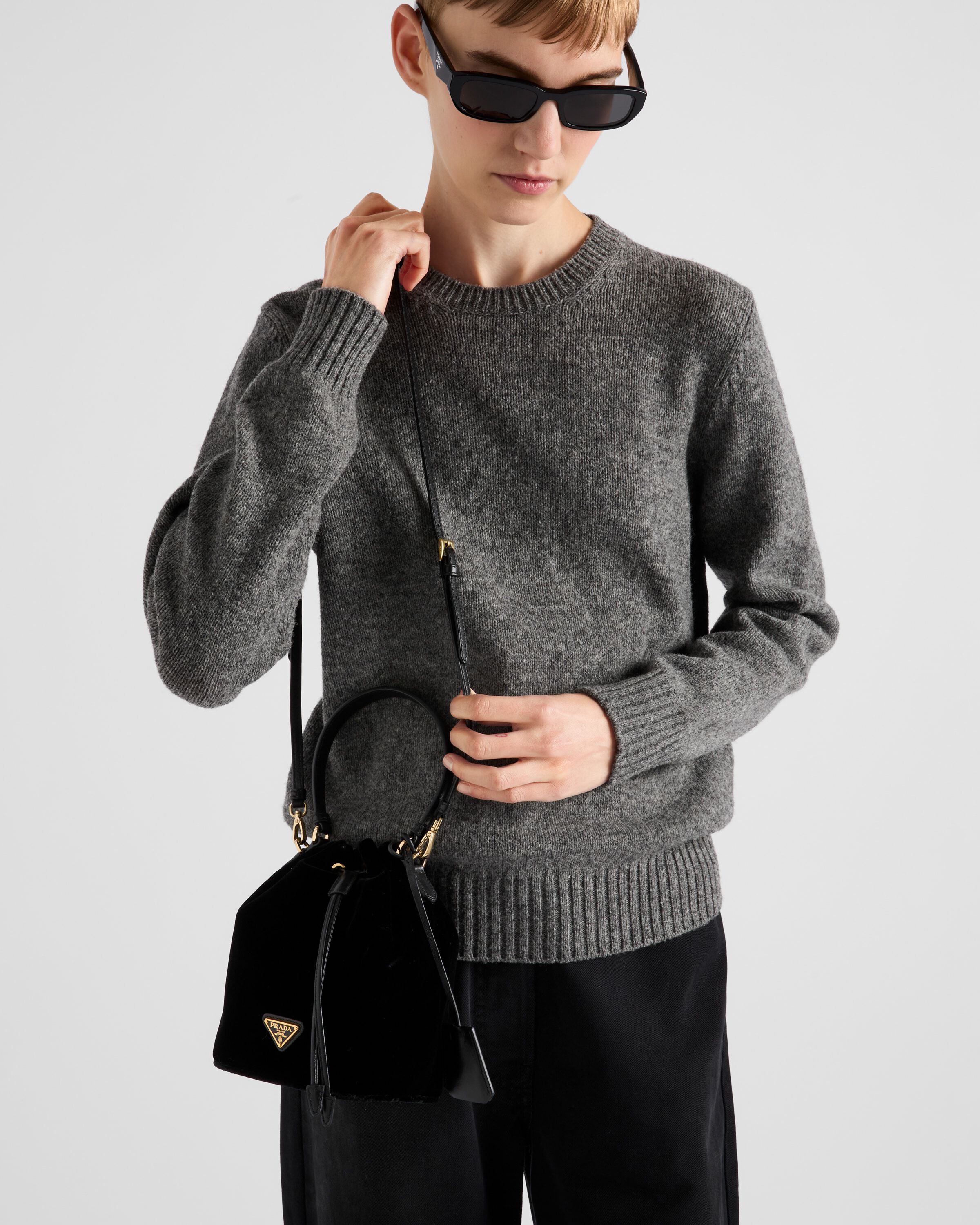 Prada velvet mini bag on sale
