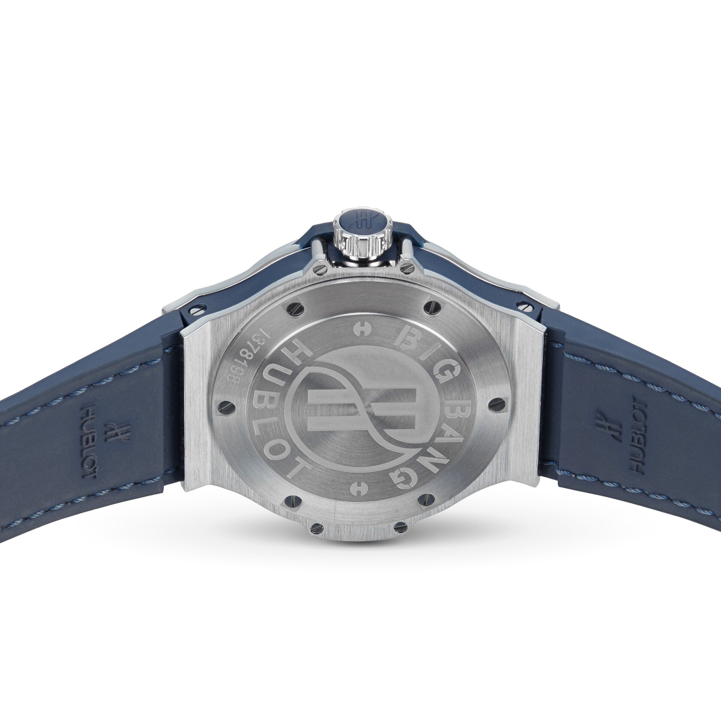 Hublot big bang blue steel discount