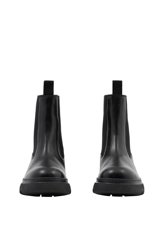 Leather Creeper Chelsea Boots, , hi-res